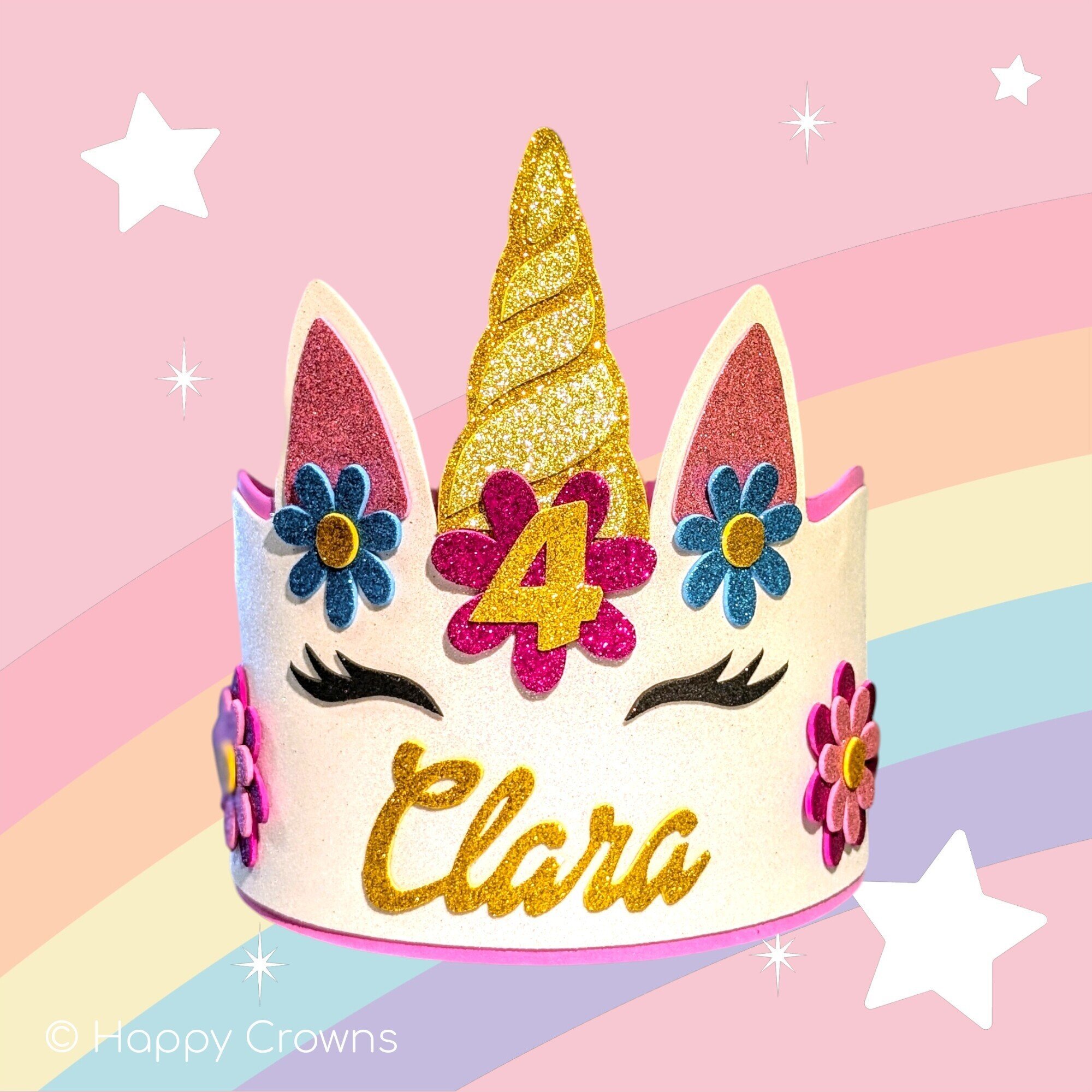 Corona Unicornio - Happy Crowns