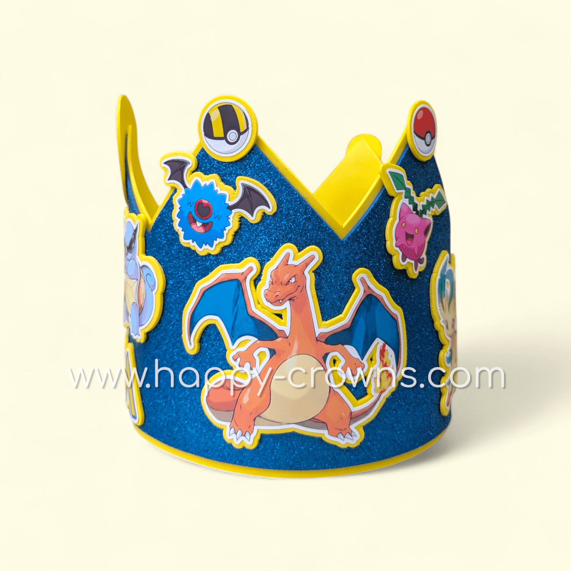 Corona de cumpleaños Pokémon personalizada - 2